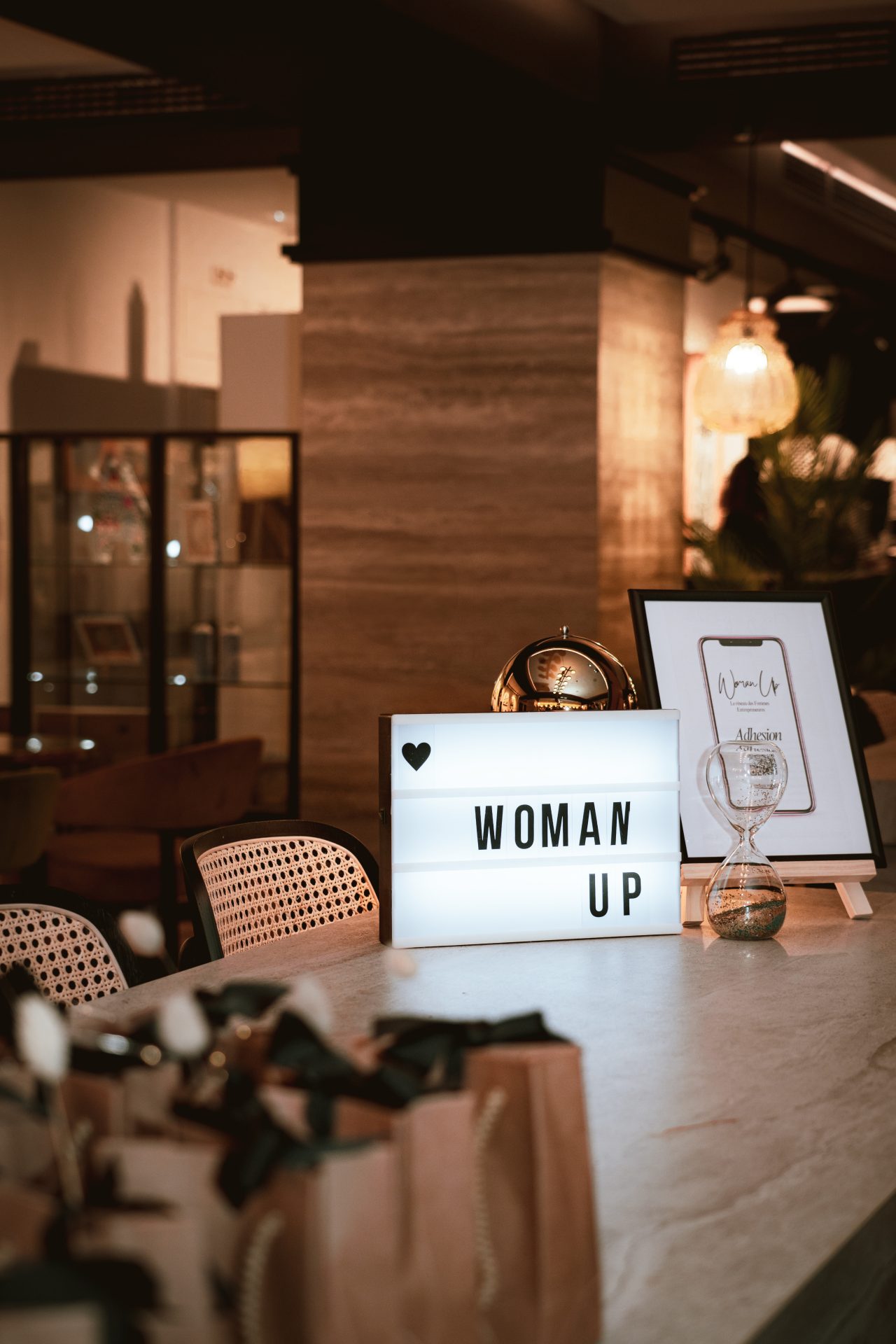 Événement Woman Up, image et confiance